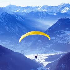 paragliding in verbier
